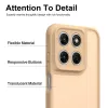 Phonesta AirFrost Back Cover hoesje voor Motorola Moto G87/G77/G76 - Mat Sandstone Beige 6