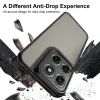 Phonesta AirFrost Back Cover hoesje voor Motorola Moto G87/G77/G76 - Mat Zwart 3
