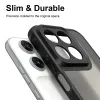 Phonesta AirFrost Back Cover hoesje voor Motorola Moto G87/G77/G76 - Mat Zwart 5