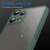 Phonesta AirFrost Back Cover hoesje voor Nothing Phone (3a) Lite - Mat Groen 7