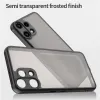 Phonesta AirFrost Back Cover hoesje voor Nothing Phone (3a) Lite - Mat Zwart 3