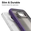 Phonesta AirFrost Back Cover hoesje voor Nothing Phone (4a) - Mat Paars 5