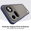 Phonesta AirFrost Back Cover hoesje voor Nothing Phone (4a) Pro - Mat Blauw 4