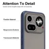 Phonesta AirFrost Back Cover hoesje voor Nothing Phone (4a) Pro - Mat Blauw 6