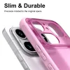 Phonesta AirFrost Back Cover hoesje voor Nothing Phone (4a) Pro - Mat Bubblegum Pink 5