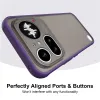 Phonesta AirFrost Back Cover hoesje voor Nothing Phone (4a) Pro - Mat Paars 4