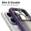 Phonesta AirFrost Back Cover hoesje voor Nothing Phone (4a) Pro - Mat Paars 5