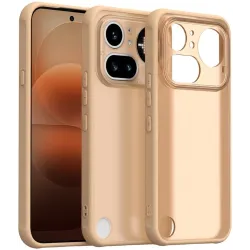 Phonesta AirFrost Back Cover hoesje voor Nothing Phone (4a) Pro - Mat Sandstone Beige