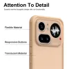 Phonesta AirFrost Back Cover hoesje voor Nothing Phone (4a) Pro - Mat Sandstone Beige 6