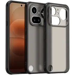 Phonesta AirFrost Back Cover hoesje voor Nothing Phone (4a) Pro - Mat Zwart