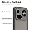 Phonesta AirFrost Back Cover hoesje voor Nothing Phone (4a) Pro - Mat Zwart 6