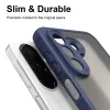 Phonesta AirFrost Back Cover hoesje voor Samsung Galaxy A27 - Mat Blauw 5