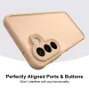 Phonesta AirFrost Back Cover hoesje voor Samsung Galaxy A27 - Mat Sandstone Beige 4