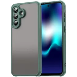 Phonesta AirFrost Back Cover hoesje voor Samsung Galaxy A37 - Mat Groen