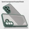 Phonesta AirFrost Back Cover hoesje voor Samsung Galaxy A37 - Mat Groen 3