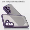 Phonesta AirFrost Back Cover hoesje voor Samsung Galaxy A37 - Mat Paars 3