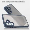 Phonesta AirFrost Back Cover hoesje voor Samsung Galaxy A57 - Mat Blauw 3