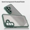 Phonesta AirFrost Back Cover hoesje voor Samsung Galaxy A57 - Mat Groen 3