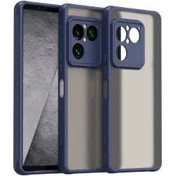 Phonesta AirFrost Back Cover hoesje voor Sony Xperia 1 VIII - Mat Blauw