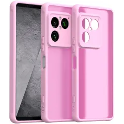 Phonesta AirFrost Back Cover hoesje voor Sony Xperia 1 VIII - Mat Bubblegum Pink