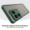 Phonesta AirFrost Back Cover hoesje voor Sony Xperia 1 VIII - Mat Groen 4