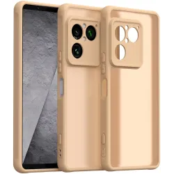 Phonesta AirFrost Back Cover hoesje voor Sony Xperia 1 VIII - Mat Sandstone Beige
