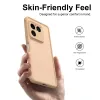 Phonesta AirFrost Back Cover hoesje voor Sony Xperia 1 VIII - Mat Sandstone Beige 1