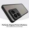 Phonesta AirFrost Back Cover hoesje voor Sony Xperia 1 VIII - Mat Zwart 4