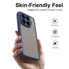 Phonesta AirFrost Back Cover hoesje voor Xiaomi 17T - Mat Blauw 1