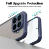 Phonesta AirFrost Back Cover hoesje voor Xiaomi 17T - Mat Blauw 2