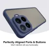 Phonesta AirFrost Back Cover hoesje voor Xiaomi 17T Pro - Mat Blauw 4