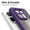 Phonesta AirFrost Back Cover hoesje voor Xiaomi 17T Pro - Mat Paars 5