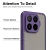 Phonesta AirFrost Back Cover hoesje voor Xiaomi 17T Pro - Mat Paars 6