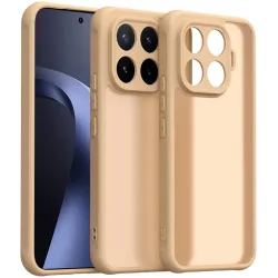Phonesta AirFrost Back Cover hoesje voor Xiaomi 17T Pro - Mat Sandstone Beige