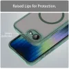 Phonesta AirFrost Back Cover hoesje met MagSafe voor Apple iPhone 17e/16e - Mat Groen 7