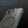 Phonesta AirFrost Back Cover hoesje met MagSafe voor Apple iPhone 17e/16e - Mat Groen 8