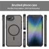 Phonesta AirFrost Back Cover hoesje met MagSafe voor Apple iPhone 17e/16e - Mat Zwart 3