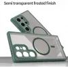 Phonesta AirFrost Back Cover hoesje met MagSafe voor Samsung Galaxy S25 Ultra - Mat Groen 6