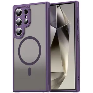 Phonesta AirFrost Back Cover hoesje met MagSafe voor Samsung Galaxy S25 Ultra - Mat Paars