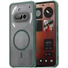 Phonesta AirFrost Back Cover hoesje met MagSafe voor Nothing Phone (3a) - Mat Groen