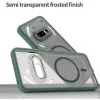 Phonesta AirFrost Back Cover hoesje met MagSafe voor Nothing Phone (3a) - Mat Groen 4