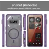 Phonesta AirFrost Back Cover hoesje met MagSafe voor Nothing Phone (3a) - Mat Paars 8