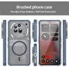 Phonesta AirFrost Back Cover hoesje met MagSafe voor Nothing Phone (3a) Pro - Mat Blauw 8