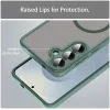Phonesta AirFrost Back Cover hoesje met MagSafe voor Samsung Galaxy S24 FE - Mat Groen 7