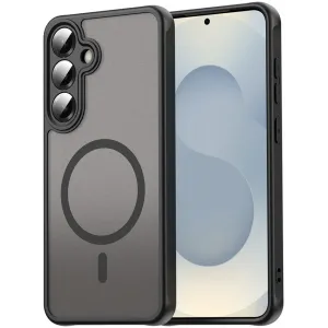 Phonesta AirFrost Back Cover hoesje met MagSafe voor Samsung Galaxy S24 FE - Mat Zwart