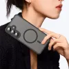 Phonesta AirFrost Back Cover hoesje met MagSafe voor Samsung Galaxy S24 FE - Mat Zwart 4