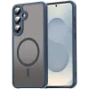 Phonesta AirFrost Back Cover hoesje met MagSafe voor Samsung Galaxy S25 Plus/S24 Plus - Mat Blauw
