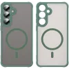 Phonesta AirFrost Back Cover hoesje met MagSafe voor Samsung Galaxy S25 Plus/S24 Plus - Mat Groen 7