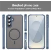 Phonesta AirFrost Back Cover hoesje met MagSafe voor Samsung Galaxy S25/S24 - Mat Blauw 8