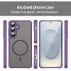 Phonesta AirFrost Back Cover hoesje met MagSafe voor Samsung Galaxy S25/S24 - Mat Paars 8
